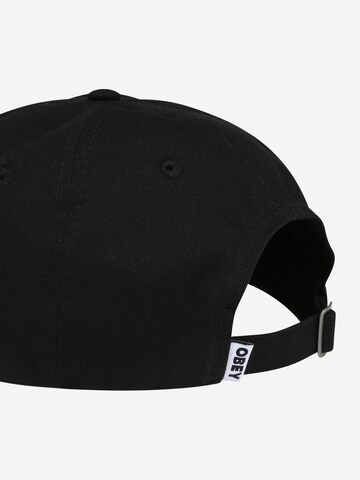 Obey Cap in Schwarz