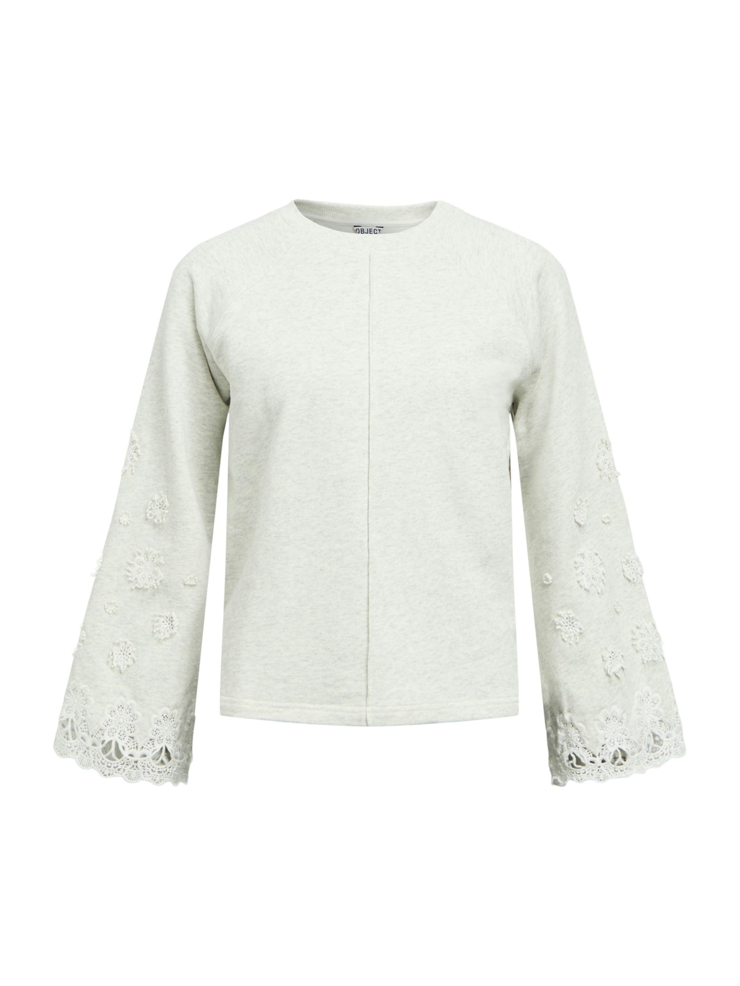 OBJECT - Pullover 'OBJKIMIA' em cinzento: frente