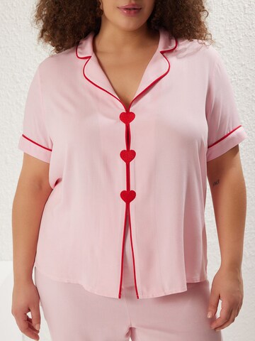 Trendyol Curve Pyjama in Roze