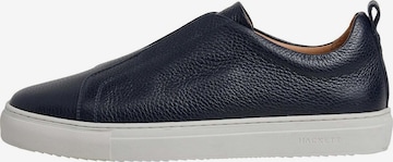 Sneaker bassa ' VISION PEBBLE ' di Hackett London in blu: frontale