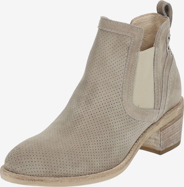 Nero Giardini Chelsea boots in Grijs: voorkant