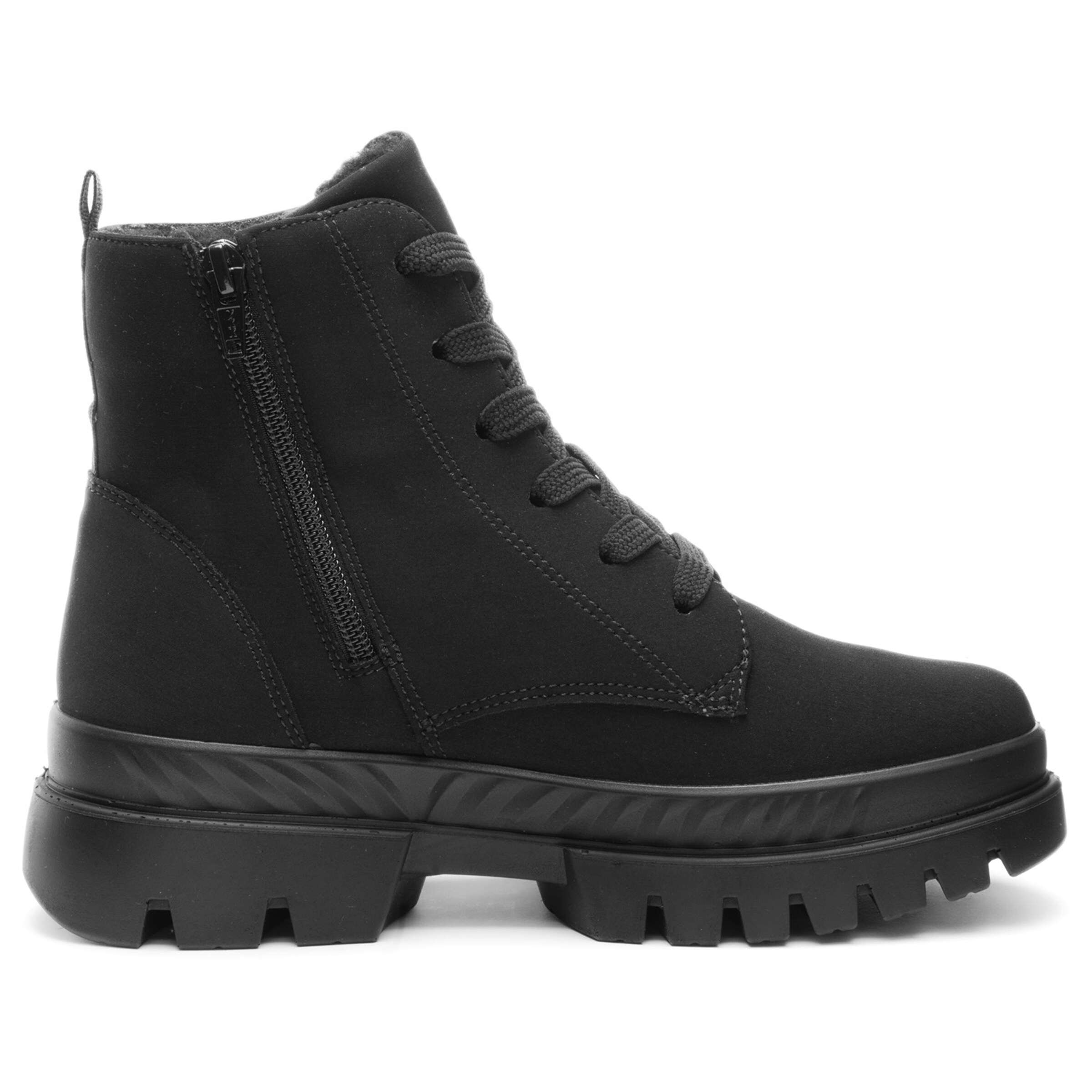 ARA Schnürstiefel in Schwarz