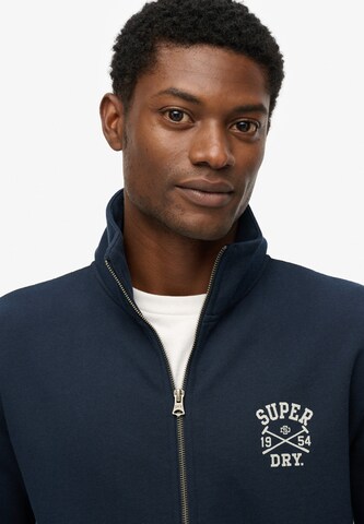 Veste de survêtement 'Athletic Club' Superdry en bleu
