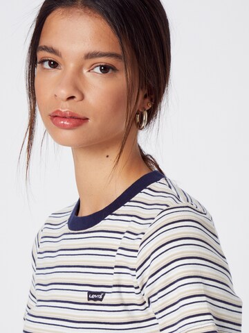 LEVI'S ® Тениска 'SS Rib Baby Tee' в бежово