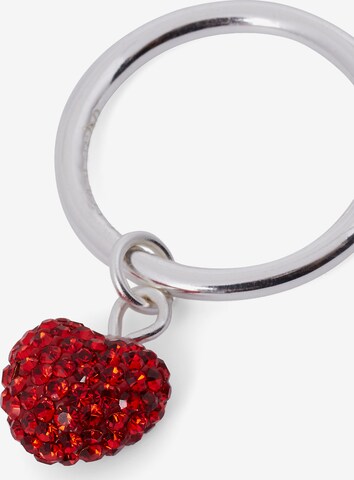 Karl Lagerfeld Sada šperků ' Ikonik Pave Heart' – stříbrná