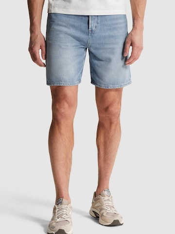 regular Jeans 'Steeper relaxed fit shorts' di CAST IRON in blu: frontale