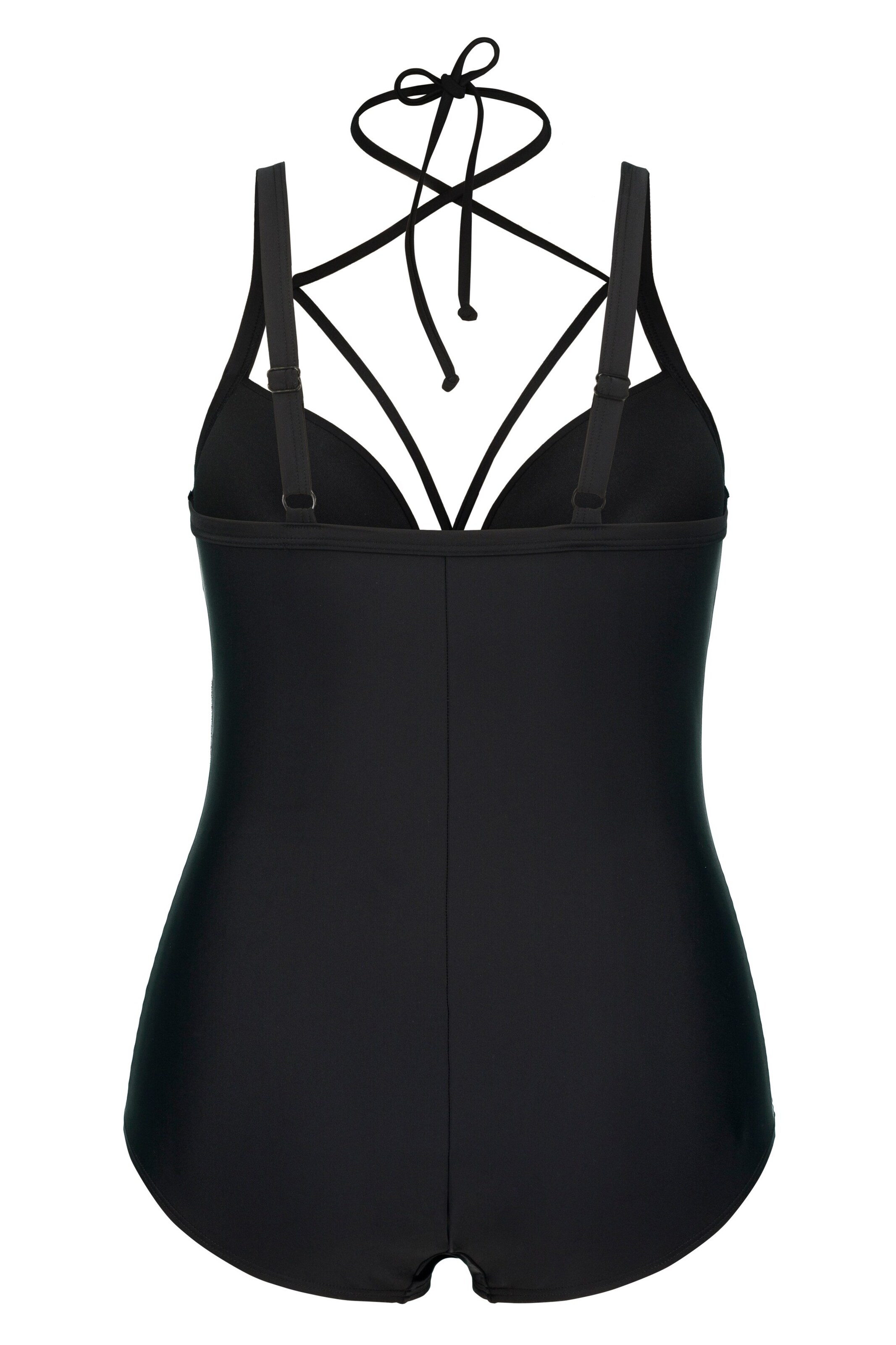 Ulla Popken Badpak in Zwart