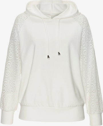 LASCANA Bluzka sportowa w kolorze biały: przód