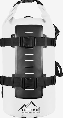 normani Backpack 'Water Block' in White: front