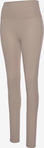 LASCANA Skinny Leggingsit värissä beige