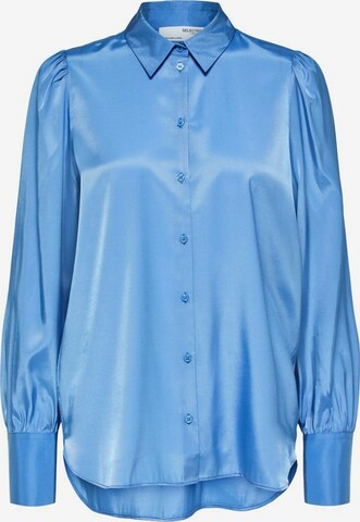 SELECTED FEMME Blouse in Blauw: voorkant