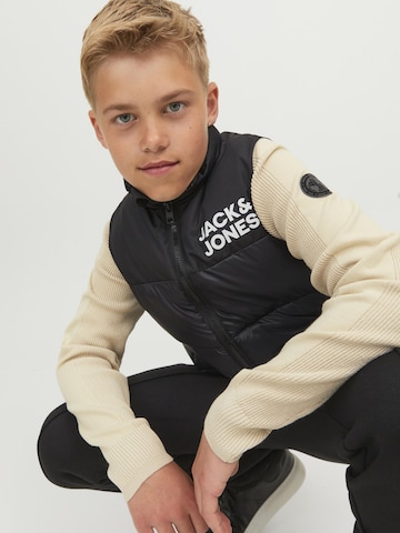 Jack & Jones Junior Weste in Schwarz