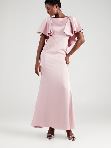 Coast Evening Dress in Pink: front