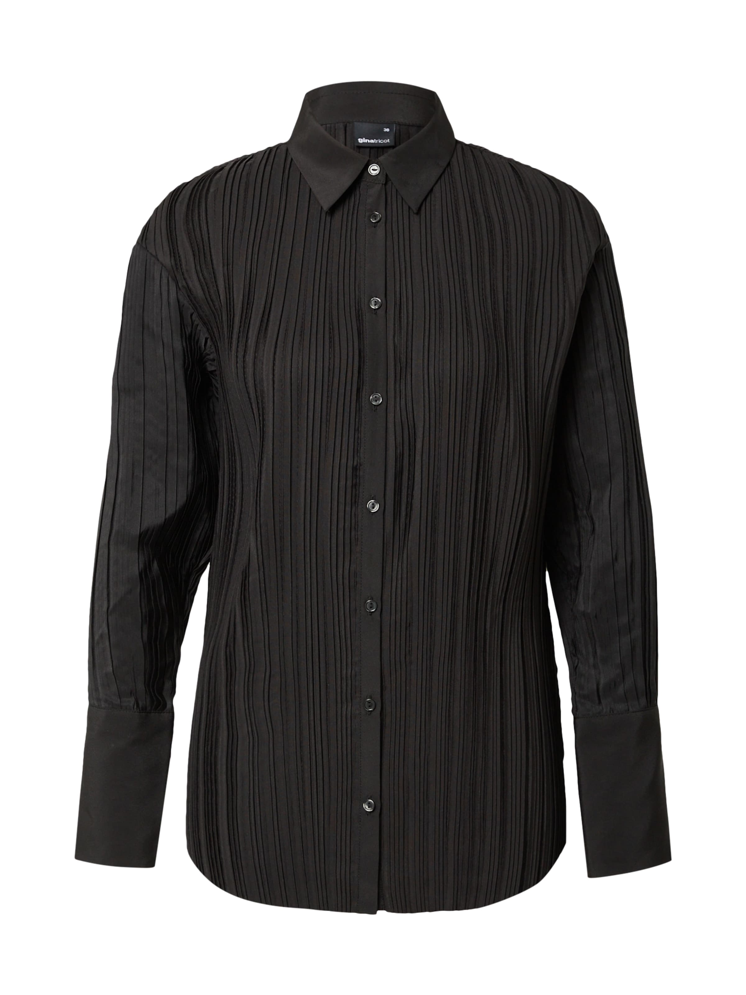 Camicia da donna di Gina Tricot in nero: frontale