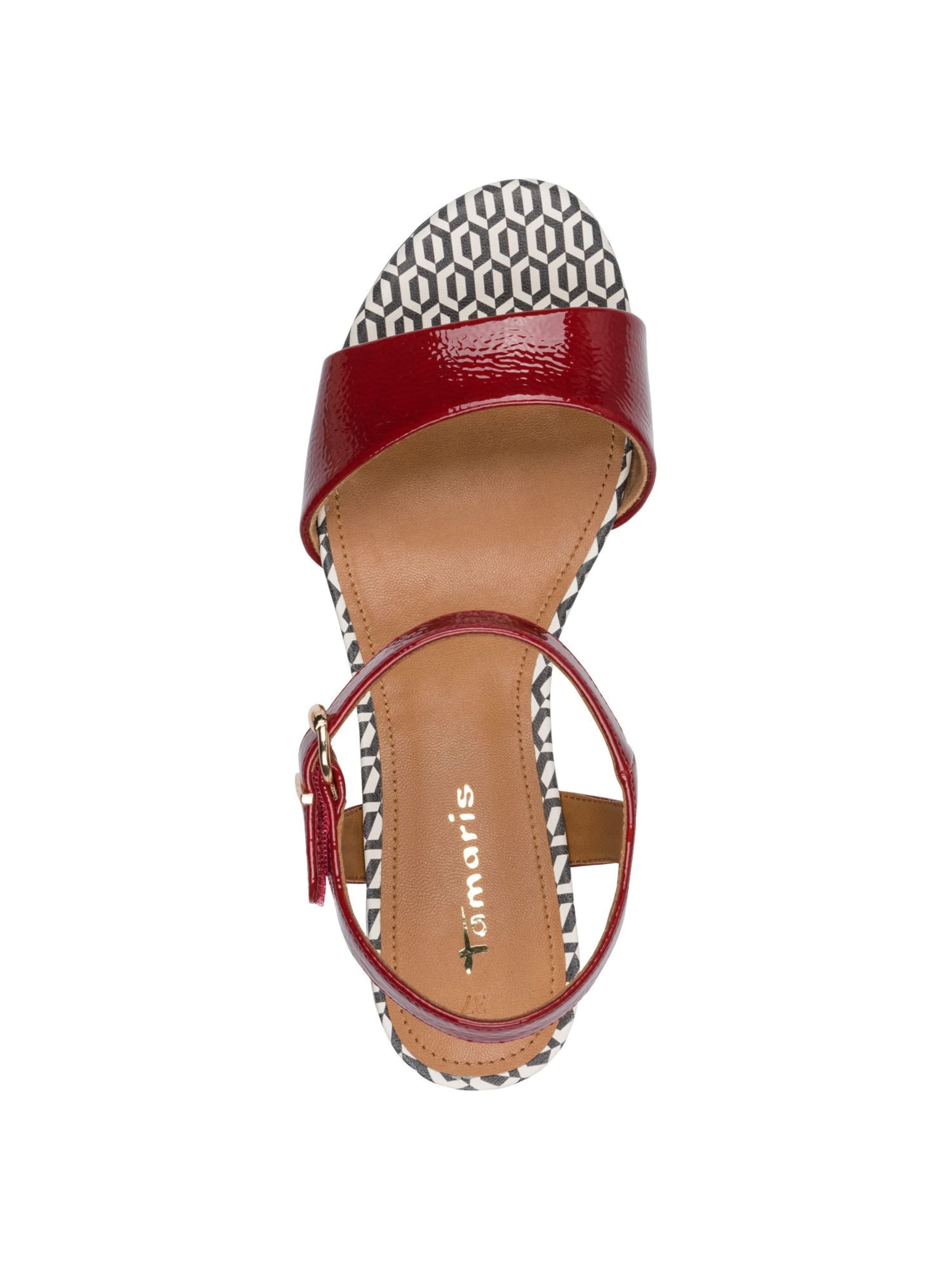 Tamaris Сандали в червено