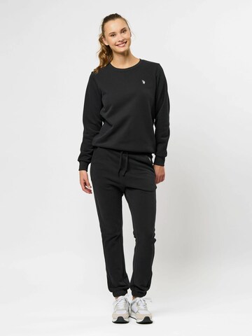 U.S. POLO ASSN. Tapered Housut 'India' värissä musta