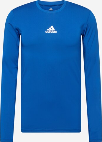 zils ADIDAS SPORTSWEAR Sporta krekls 'Compression': no priekšpuses