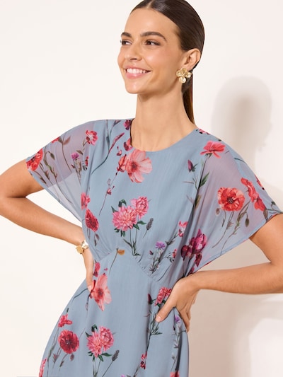 Suknelė iš Lipsy, spalva – opalo / tamsiai žalia / purpurinė / raudona, Prekių apžvalga