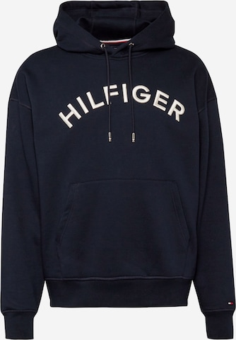 TOMMY HILFIGER Mikina - Modrá: predná strana