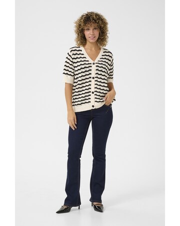 Cardigan Cream en blanc : devant