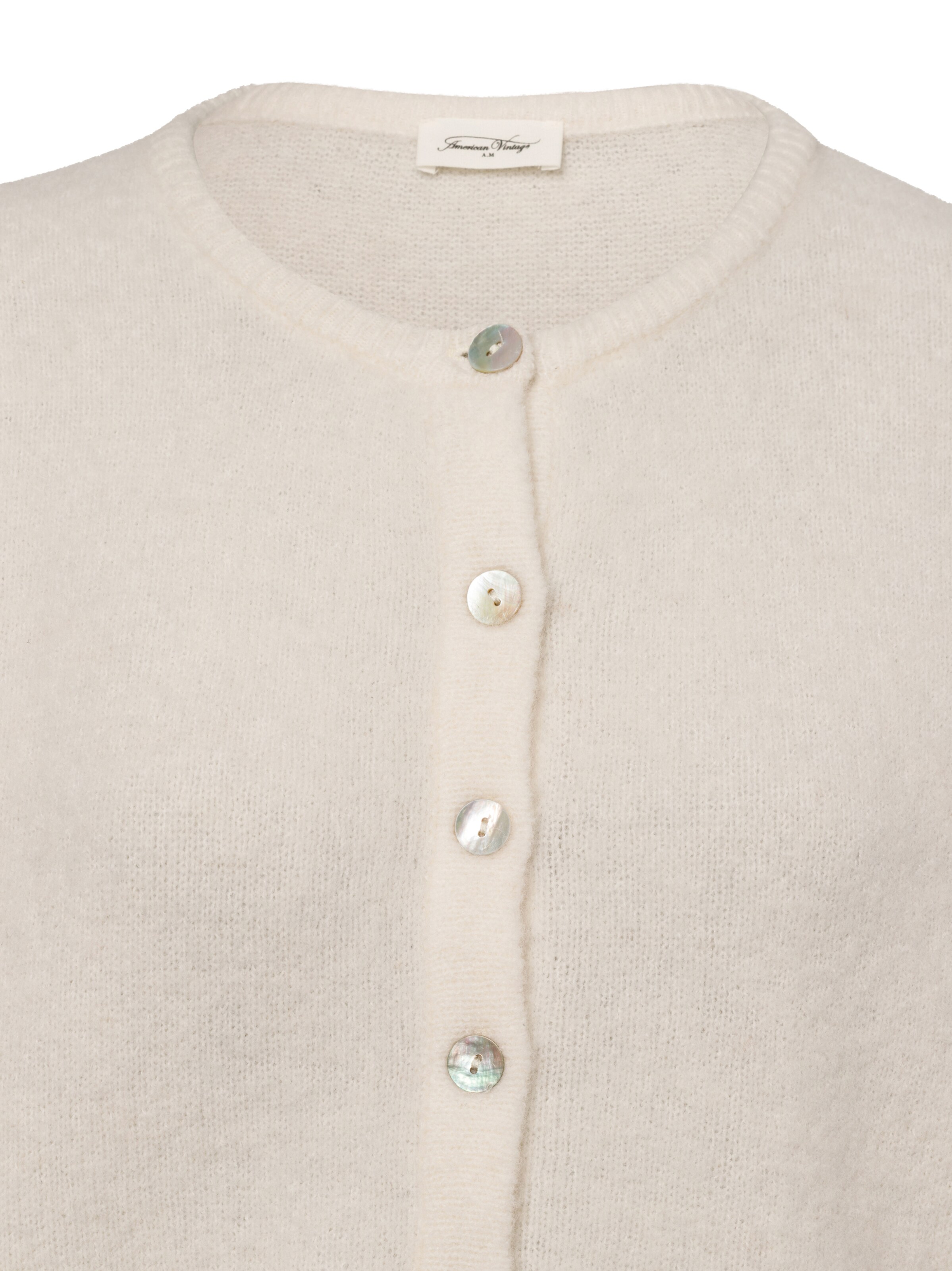 AMERICAN VINTAGE Knit cardigan '  ' in White