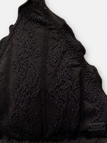 Triangle Hauts de bikini Pull&Bear en noir