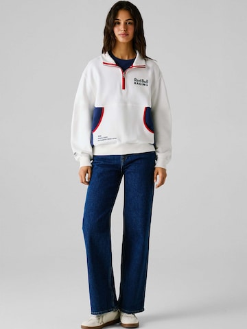 Sweat-shirt Red Bull Racing x Pepe Jeans en blanc