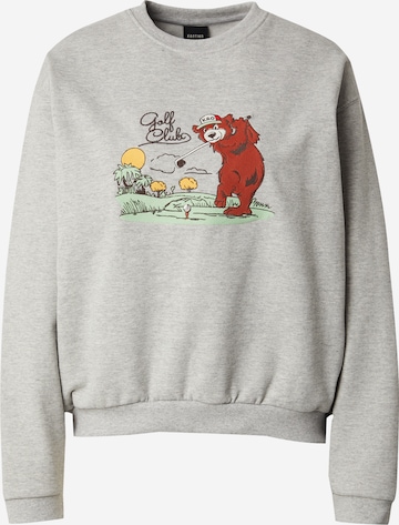 Sweat-shirt 'GOLF CLUB' Kaotiko en gris : devant