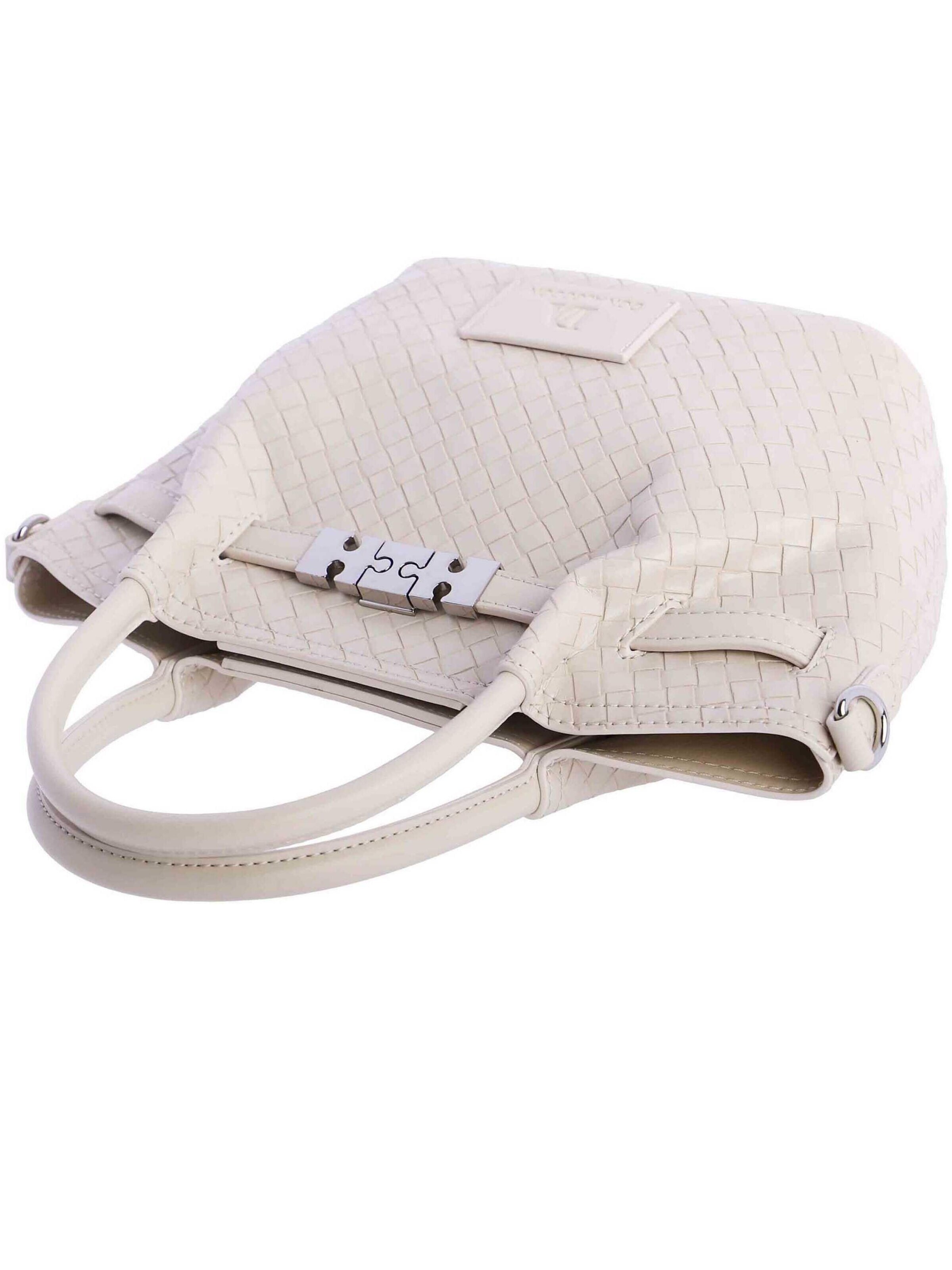 Don Algodon - Bolso de mano 'Salina' en blanco