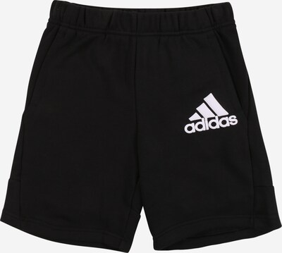 Pantaloni sport ADIDAS PERFORMANCE pe negru / alb, Vizualizare produs