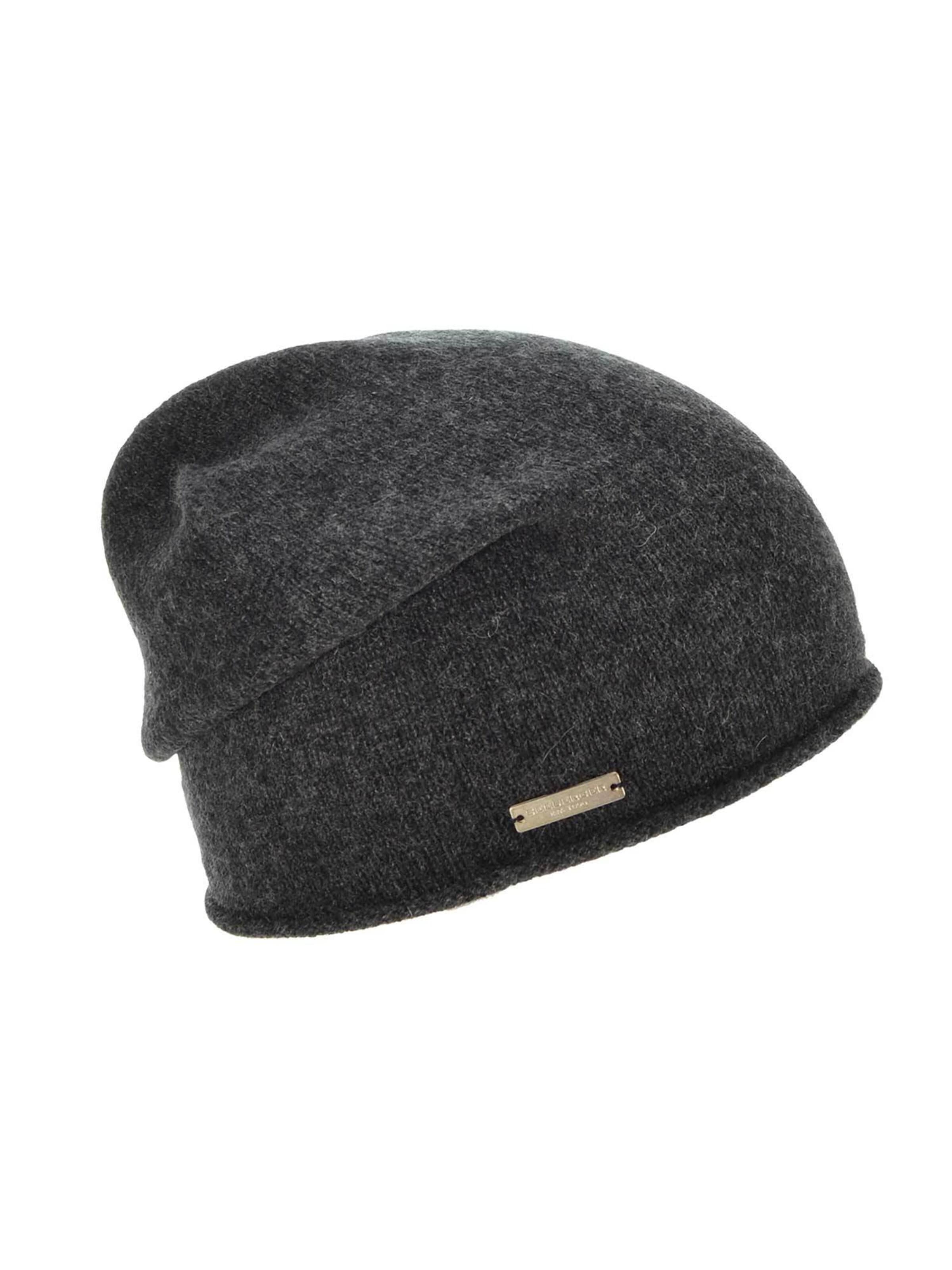 Seeberger Beanie 'Mütze' in Grey: front