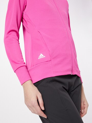 Giacca sportiva di ADIDAS GOLF in rosa