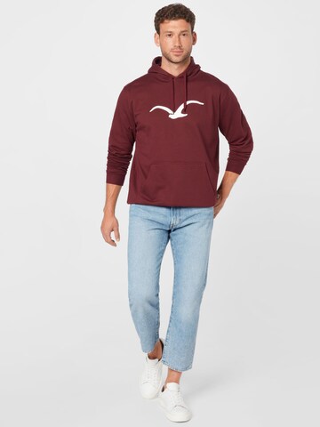 Sweat-shirt 'Möwe' Cleptomanicx en marron