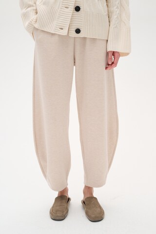 InWear Loose fit Pants in Beige: front