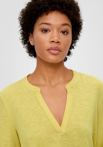 T-shirt s.Oliver en jaune