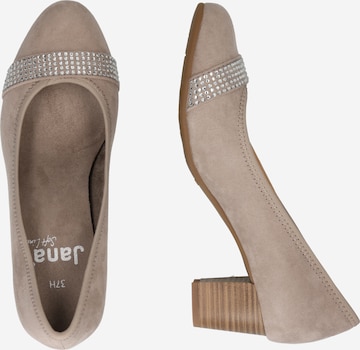 JANA - Zapatos con plataforma en beige