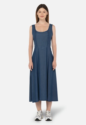 FRESHLIONS Zomerjurk 'Beatrix' in Blauw: voorkant