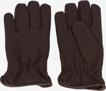 Gants bugatti en marron : devant