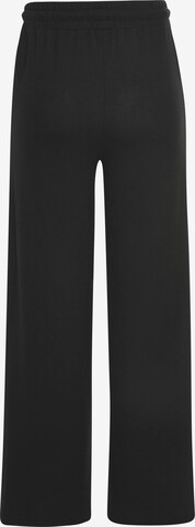 LASCANA Pajama Pants in Black