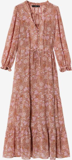 MANGO Košulja haljina 'Fifty' u narančasta / marelica / roza, Pregled proizvoda