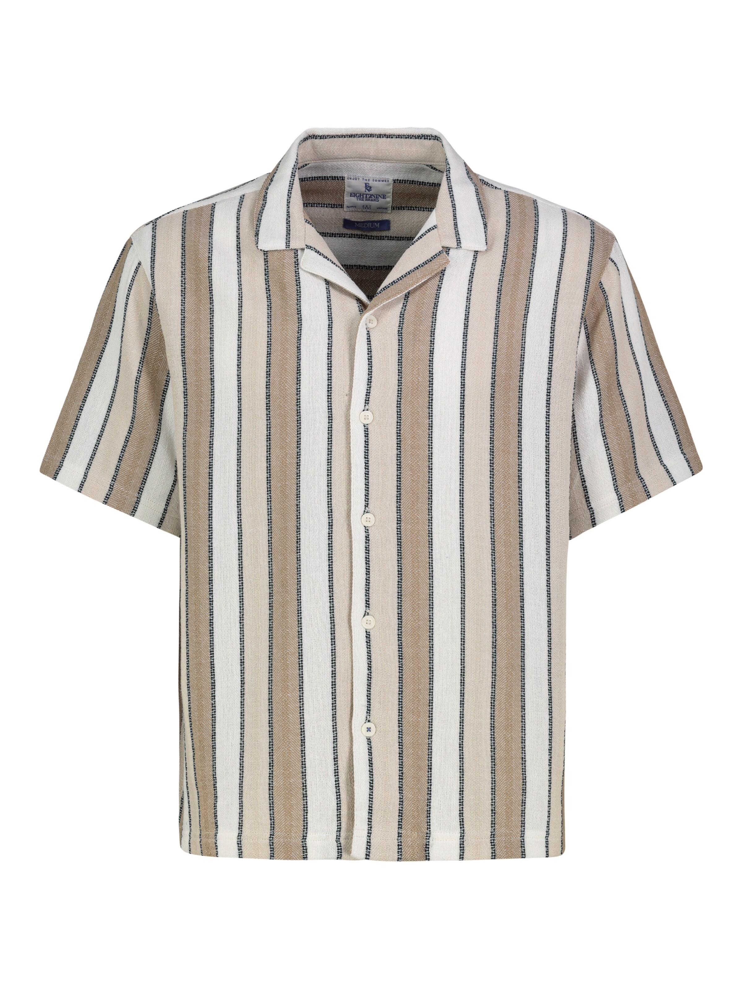 Eight2Nine Regular fit Button Up Shirt in Mixed colors: front