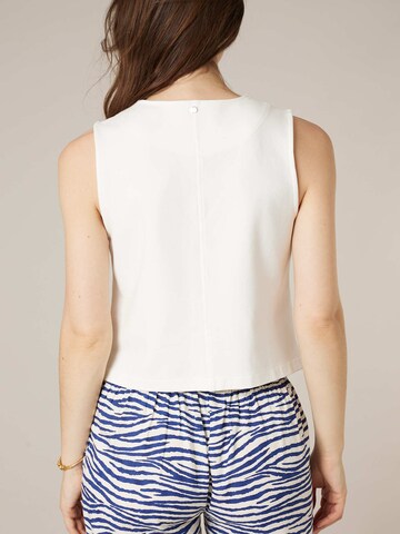 Gilet 'Vanilla' Deeluxe en blanc