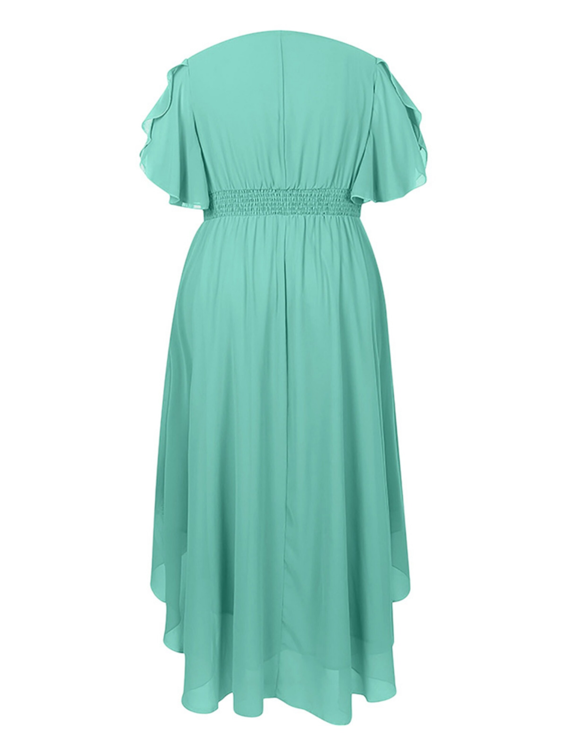 LapaPlus Cocktailjurk in Groen