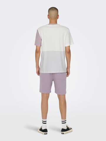 T-Shirt 'PATRICK' Only & Sons en gris