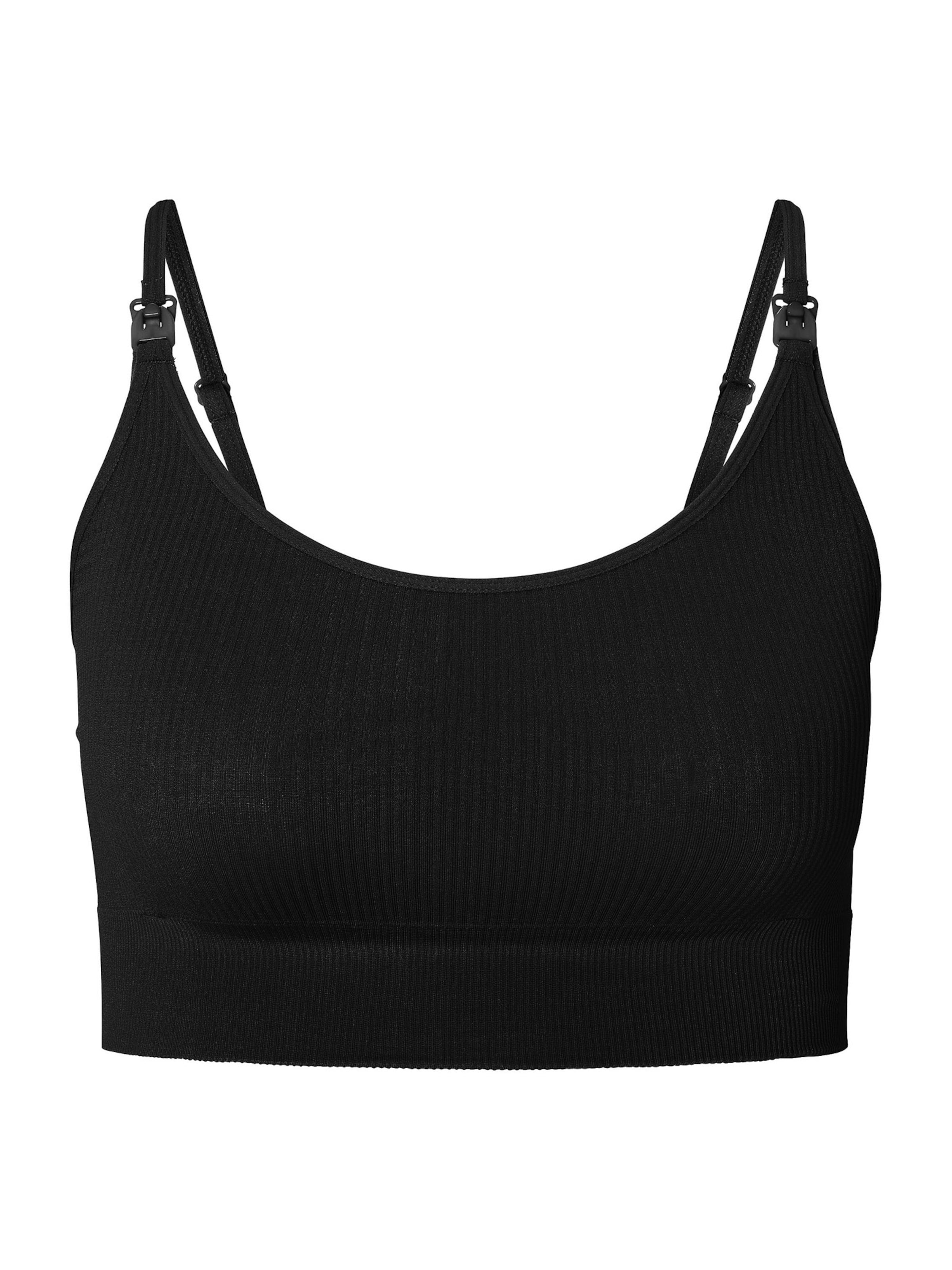 Noppies Bustier Voedingsbh 'Mira' in Zwart: voorkant