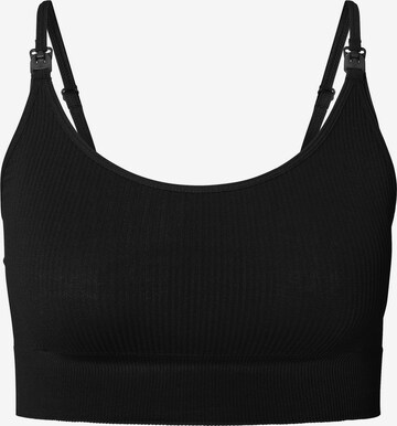 Noppies Bustier Amme-BH 'Mira' i sort: forside