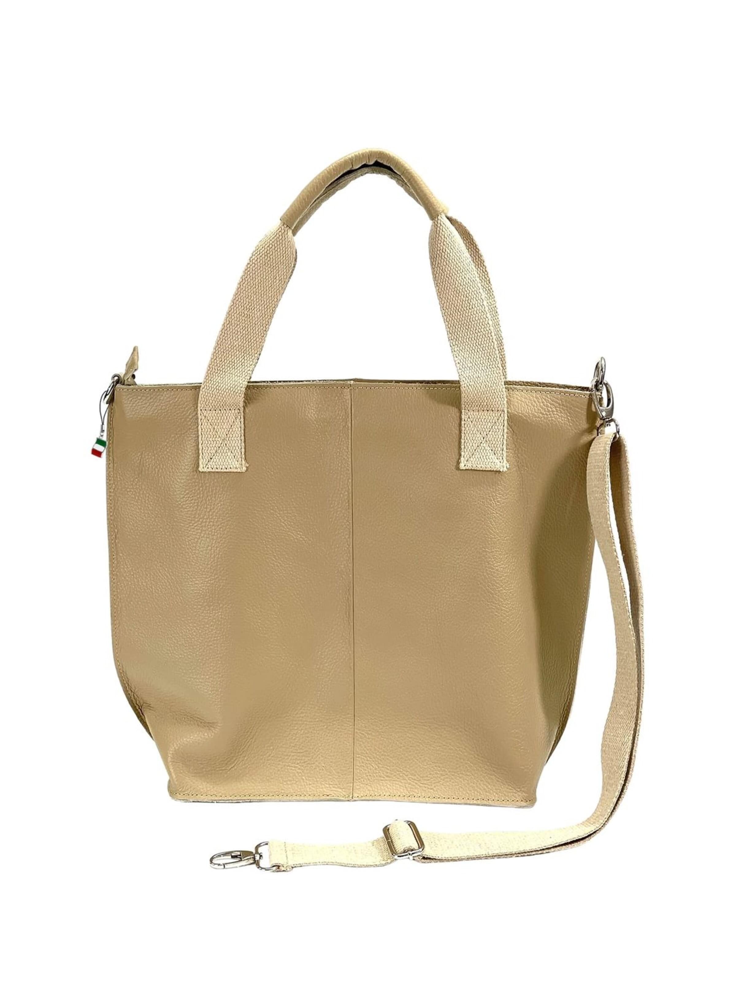 Florence Shoulder bag in Beige: front