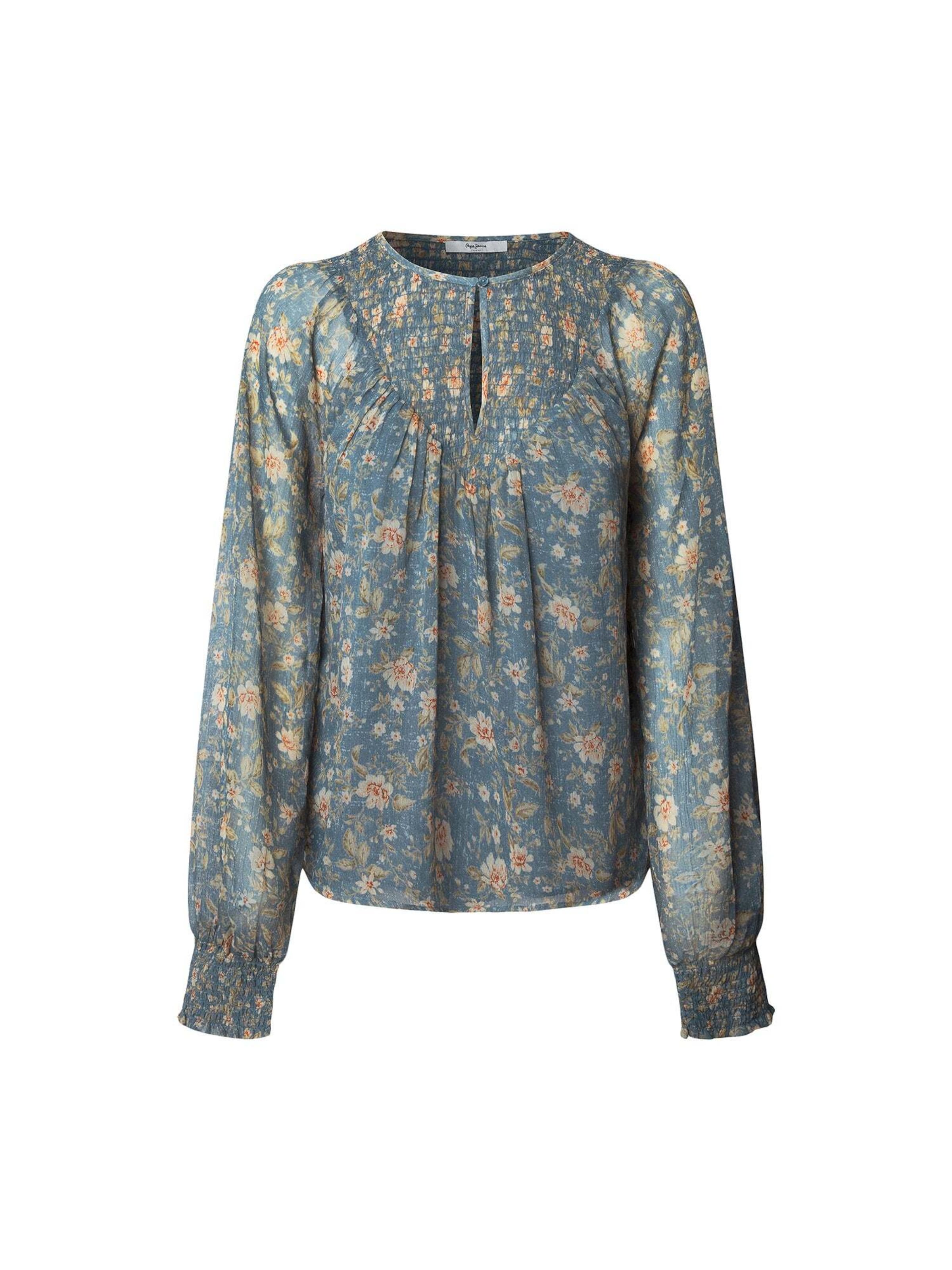 Pepe Jeans Blouse 'Laurel' in Blauw: voorkant