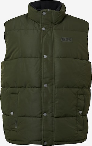 s.Oliver Bodywarmer in Groen: voorkant