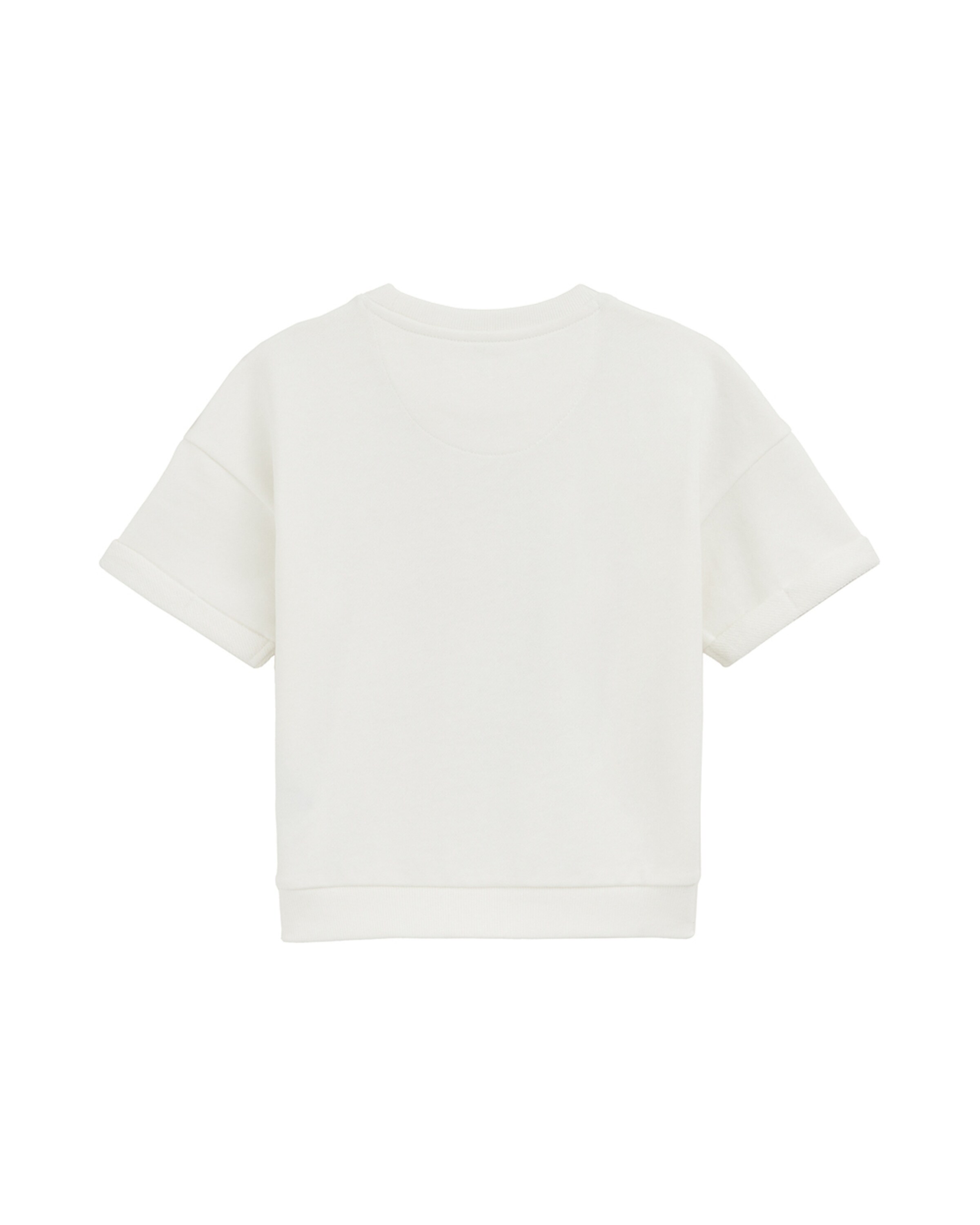 WE Fashion Μπλούζα φούτερ σε λευκό